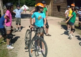 Antes de una ruta en bici